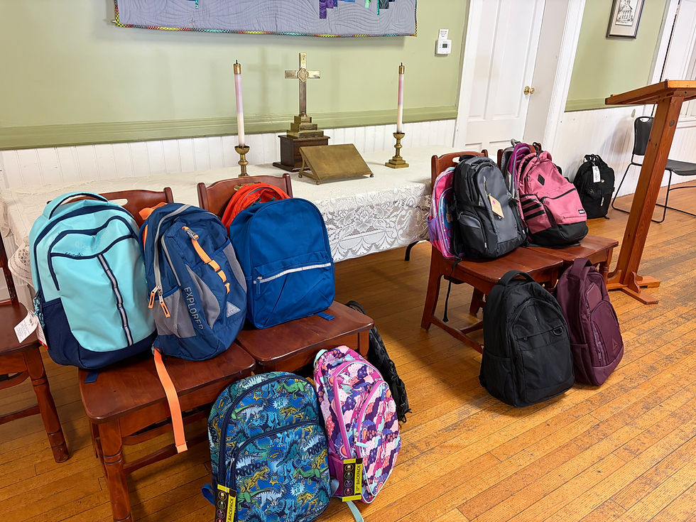 Backpacks!