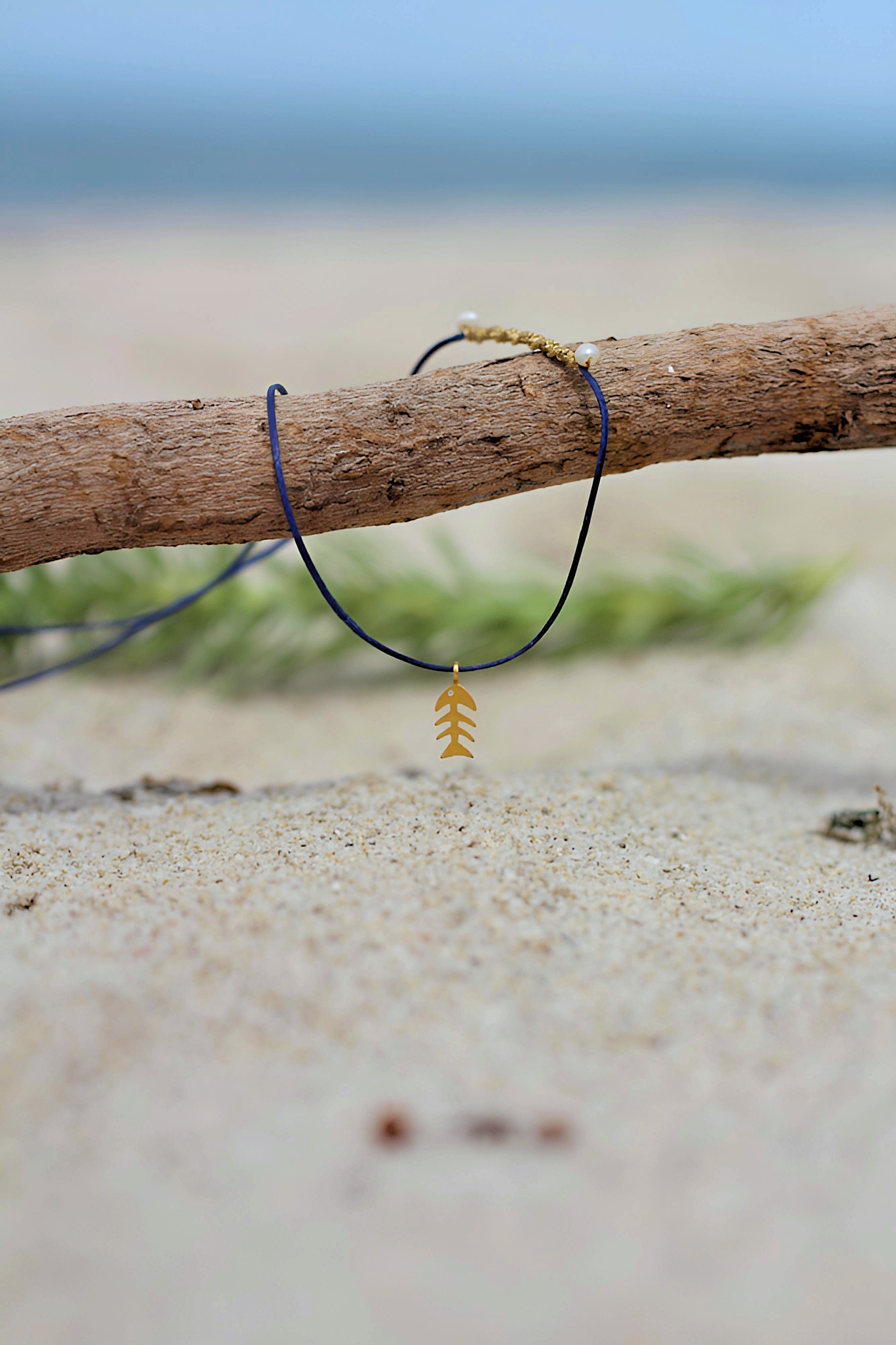 Pelagia Fishbone Necklace