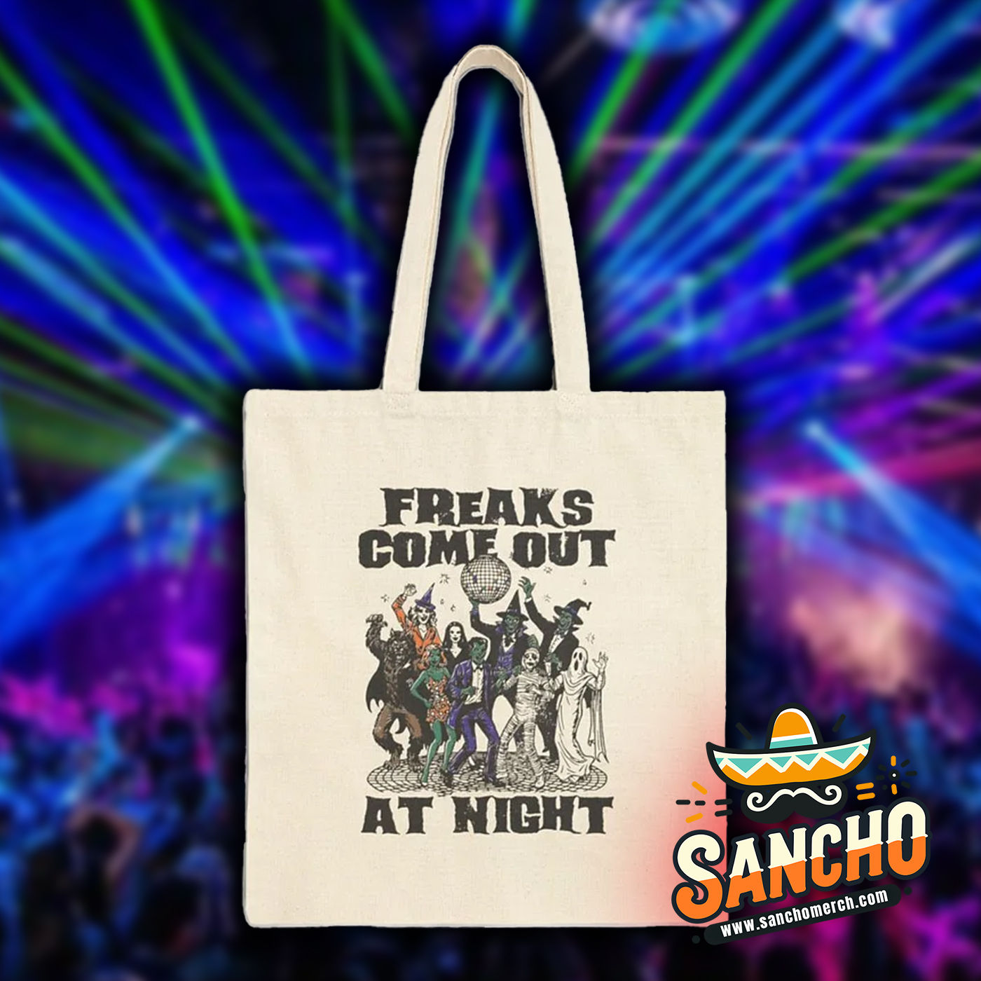 Freaks Come Out At Night (canvas)