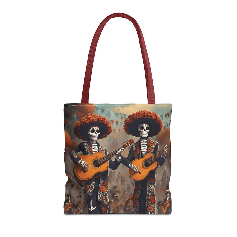 Thumbnail: Dia De Los Muertos Musicians (Duel Sided)