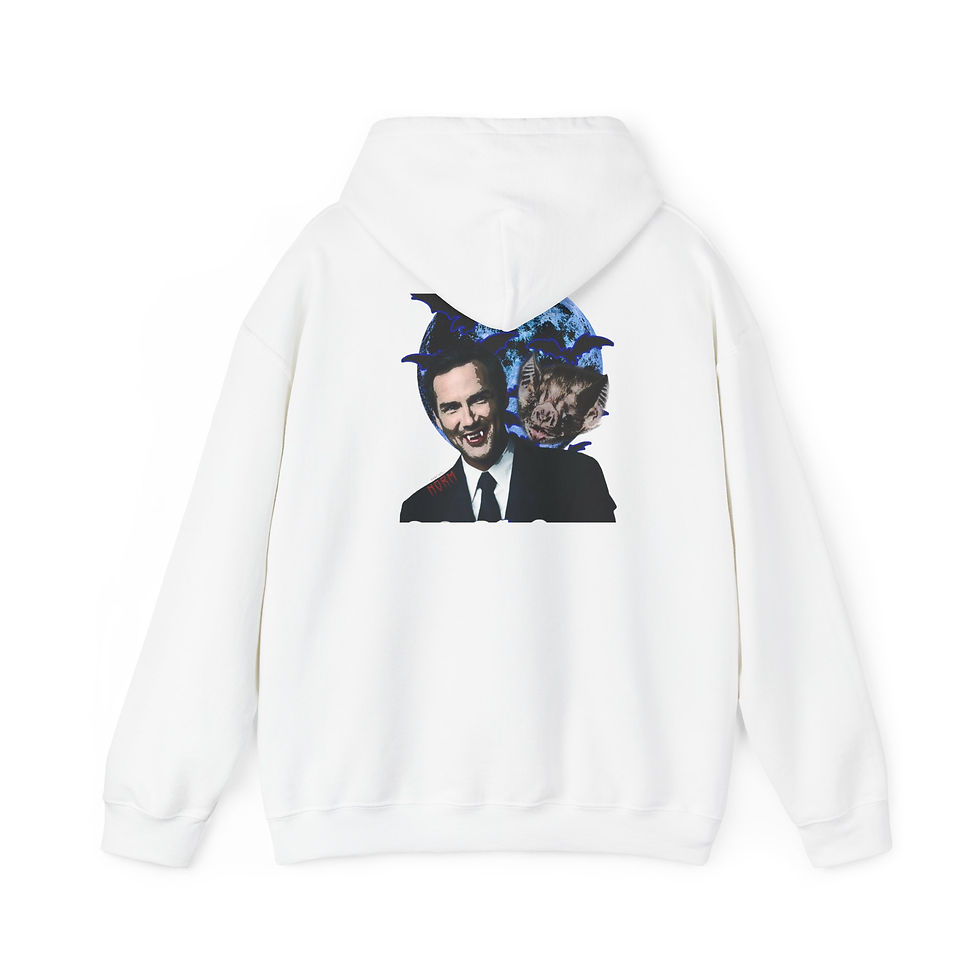 Thumbnail: Colder Than A Vampire's Demeanor - Adult Unisex Heavy Blend™ Hooded Sweatshirt