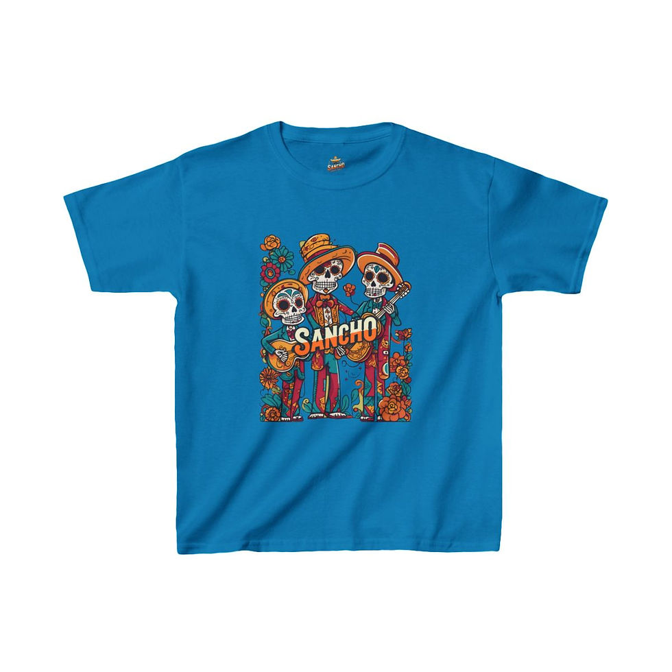 Thumbnail: Los Sanchitos - Kids Heavy Cotton™ Tee