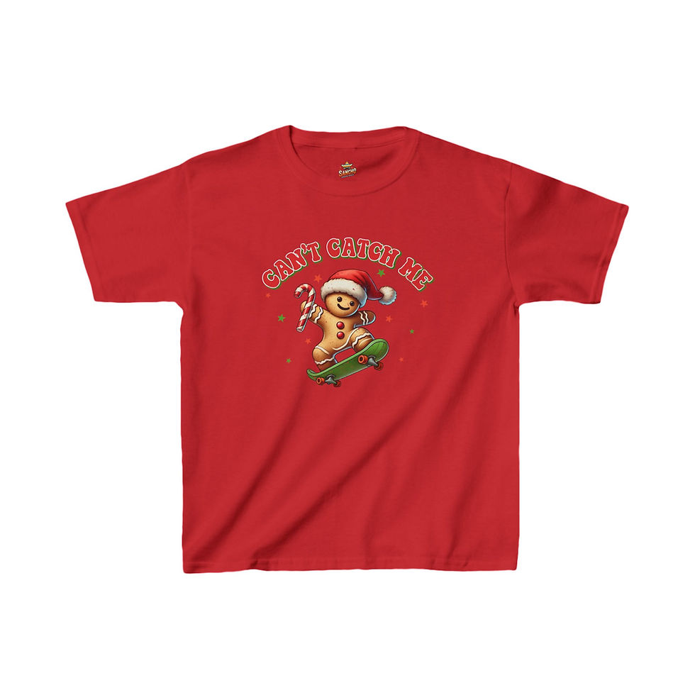 Thumbnail: Can't Catch Me - Kids Heavy Cotton™ Tee