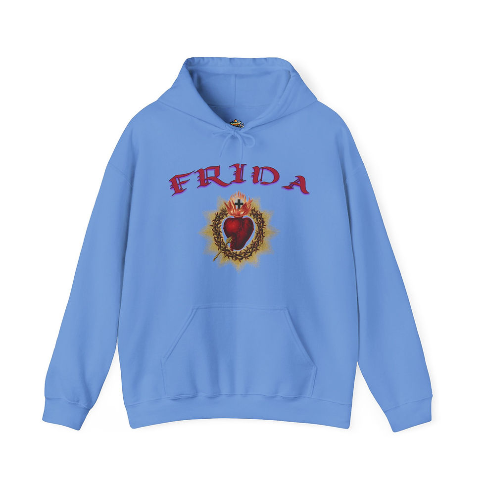 Thumbnail: Frida Pistolera - Adult Unisex Heavy Blend™ Hooded Sweatshirt
