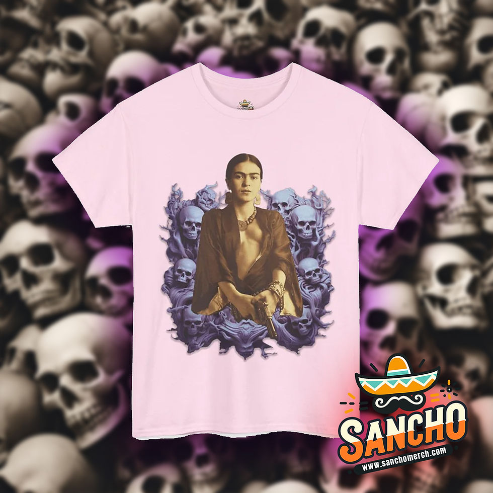 Thumbnail: Frida Pistolera Skulls