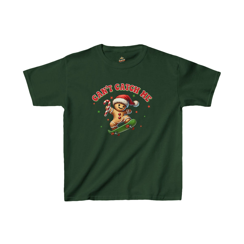 Thumbnail: Can't Catch Me - Kids Heavy Cotton™ Tee