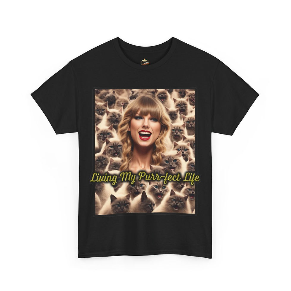 Thumbnail: Living My Purr-Fect Life (Gold)