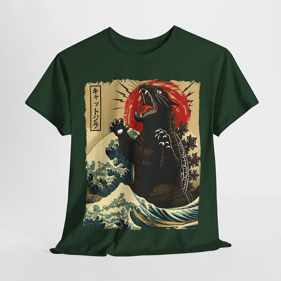 Thumbnail: Catzilla Japanese Art 2