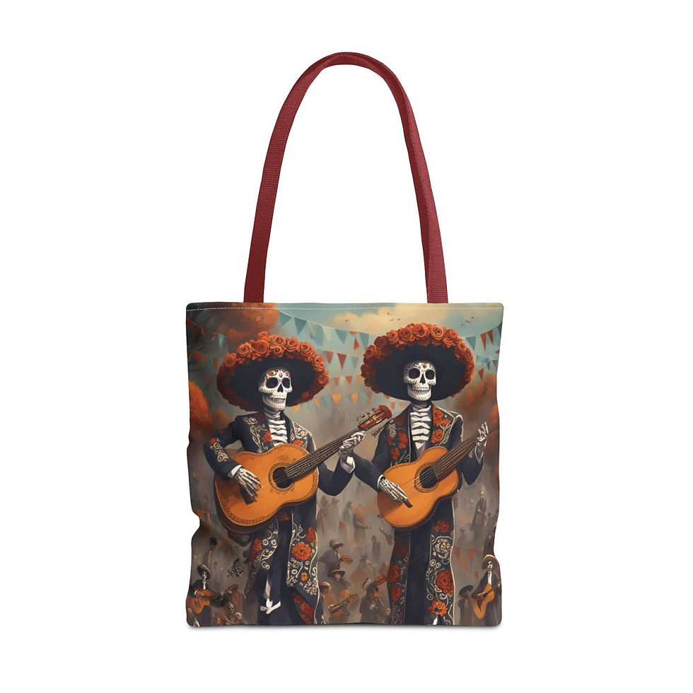 Thumbnail: Dia De Los Muertos Musicians (Duel Sided)