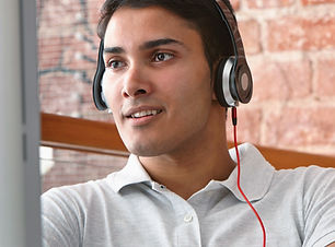 Man with Headphones