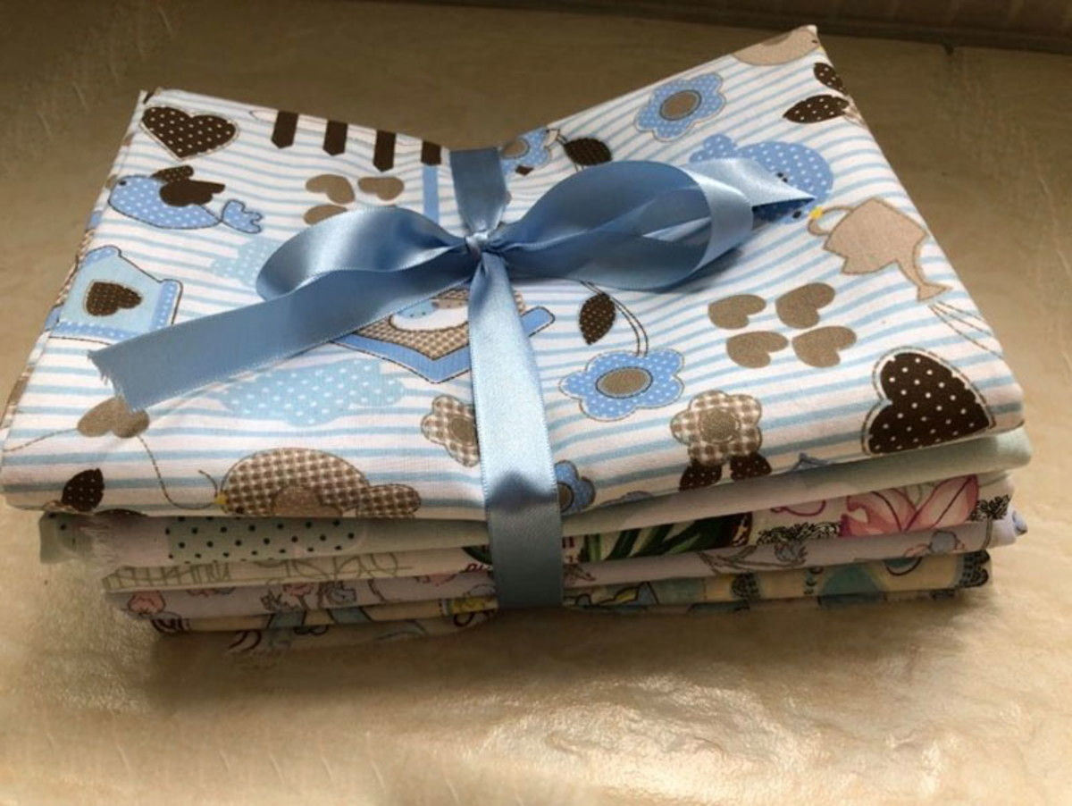 Kit Tecidos Tricoline Diversos