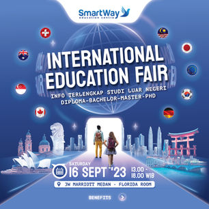 SmartWay International Education Fair | 16 September 2023 | Medan