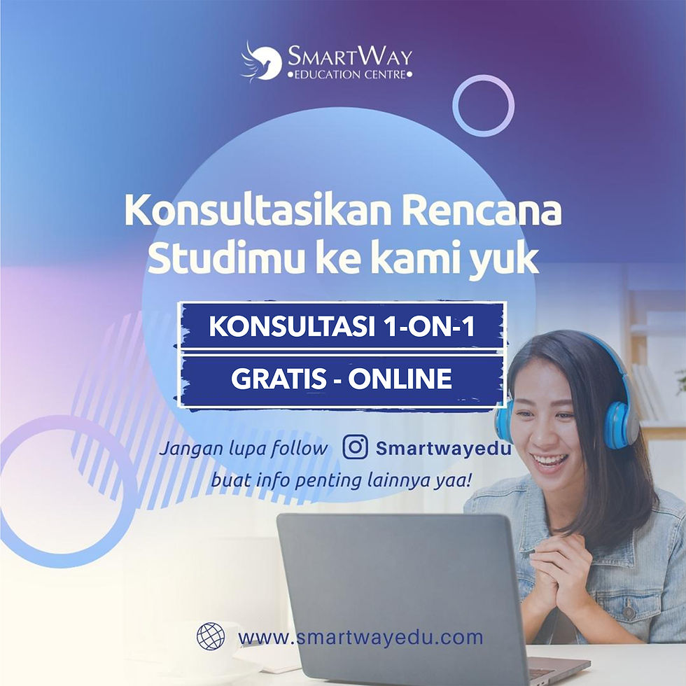 Konsultasi Studi Luar Negeri! GRATIS!