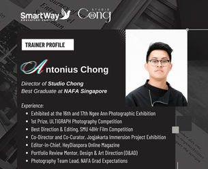 Translating Creativity Through Photo & Video Workshop by Antonius Chong