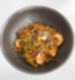 Удон с тигровыми креветками