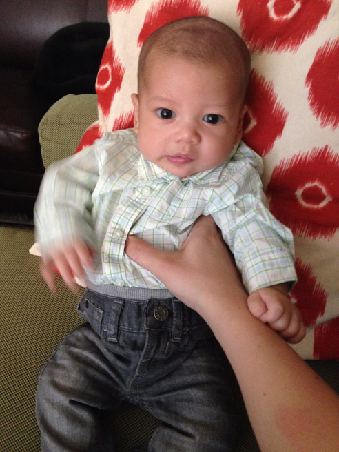 Timmy comes to visit!