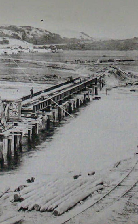 Old Klein Brak River bridge close to Brinkleys