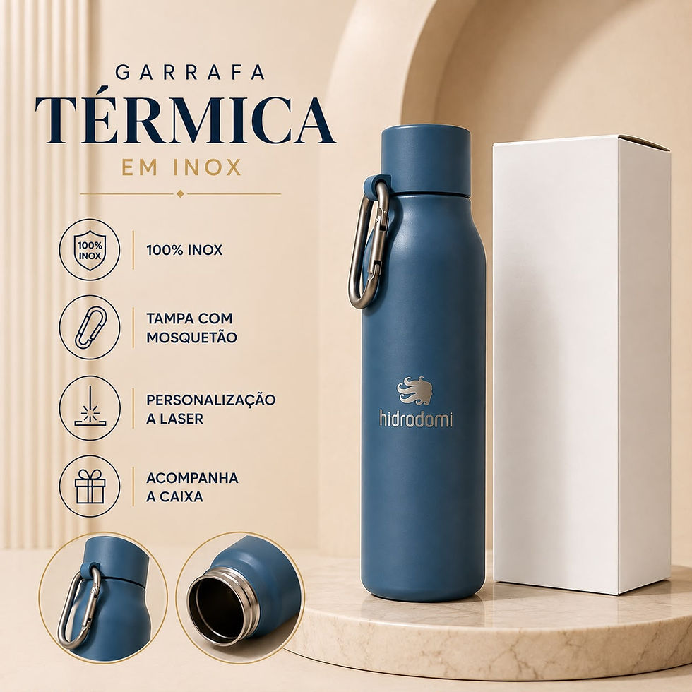 Garrafa Térmica 550 ml Personalizada