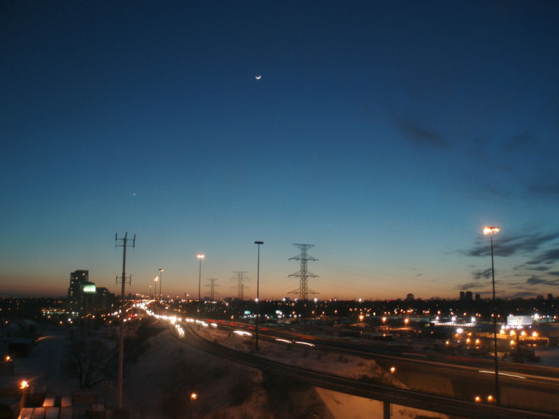 23. Dusk skyline