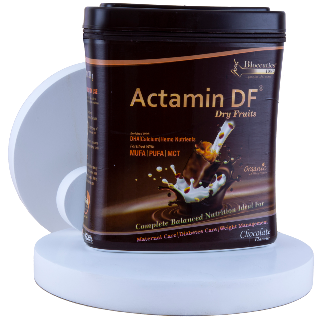 Actamin DF chocolate flavor nutritional supplement drink