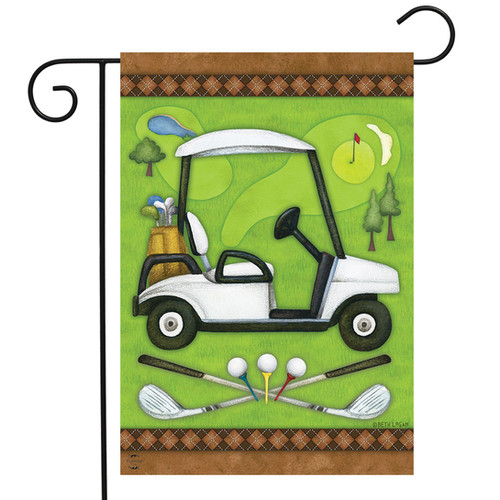 Golf Garden Flag DoGoodDesigns