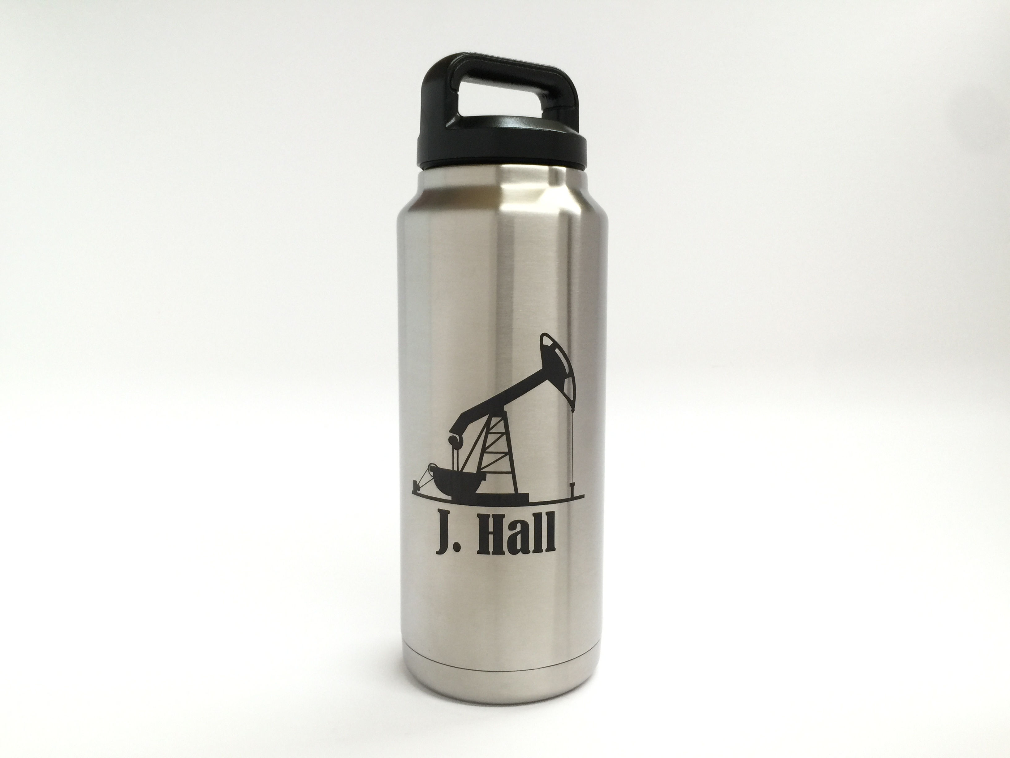 Oilfield Roughneck w/Name Engraved YETI Rambler Colster, Tumbler or Water Bottle