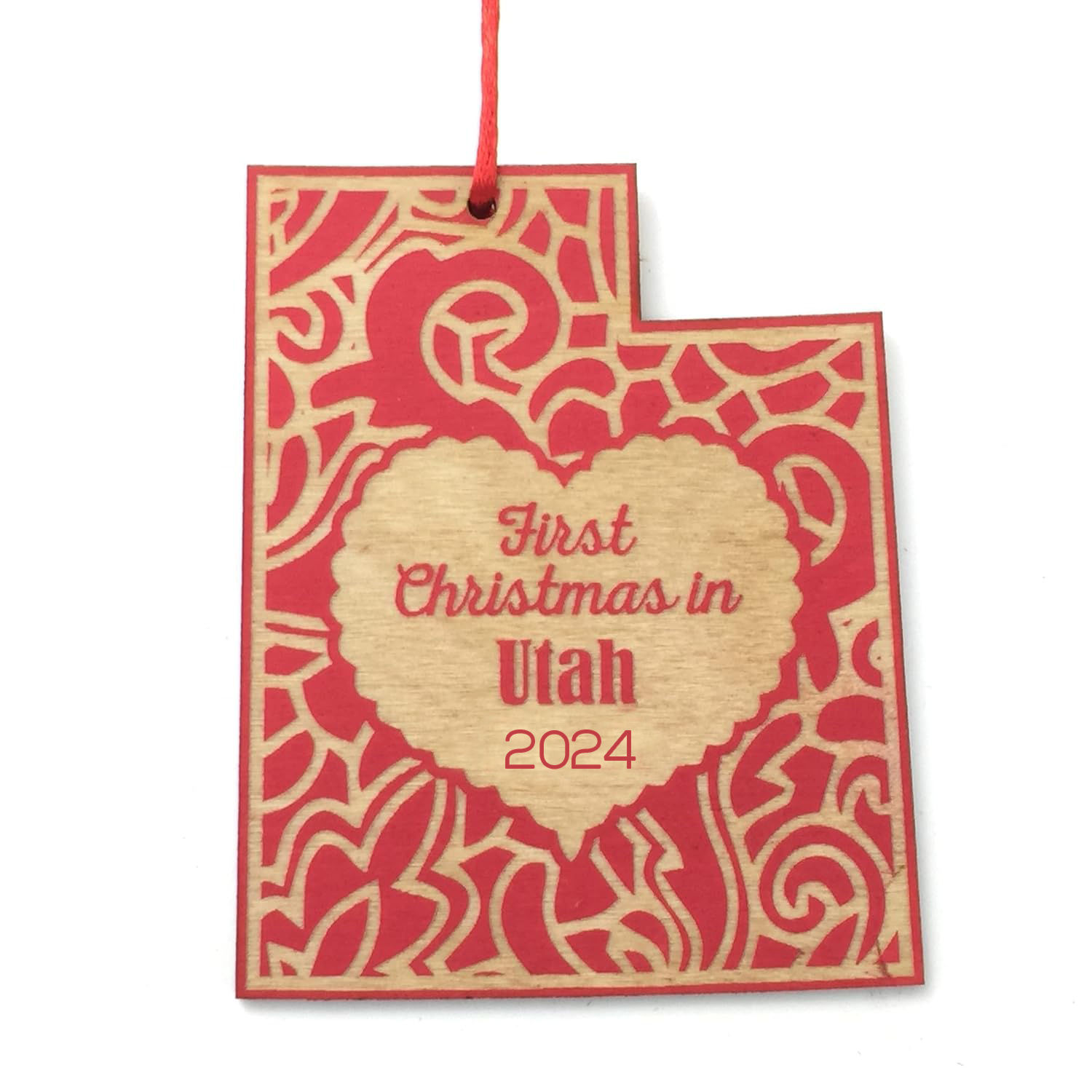 1st Christmas in Utah 2024 Christmas Ornament