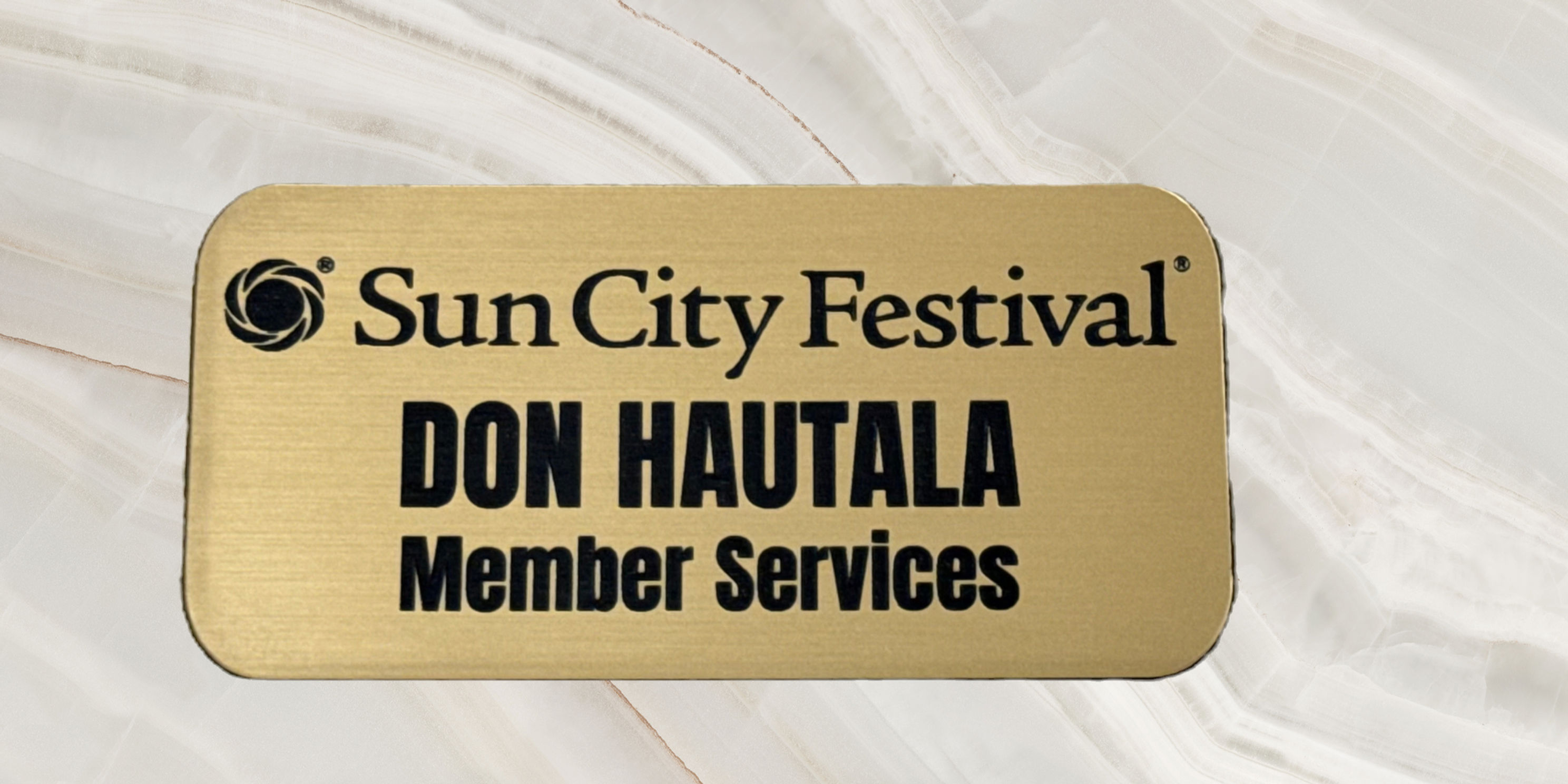 SCF  Staff Name Badge 