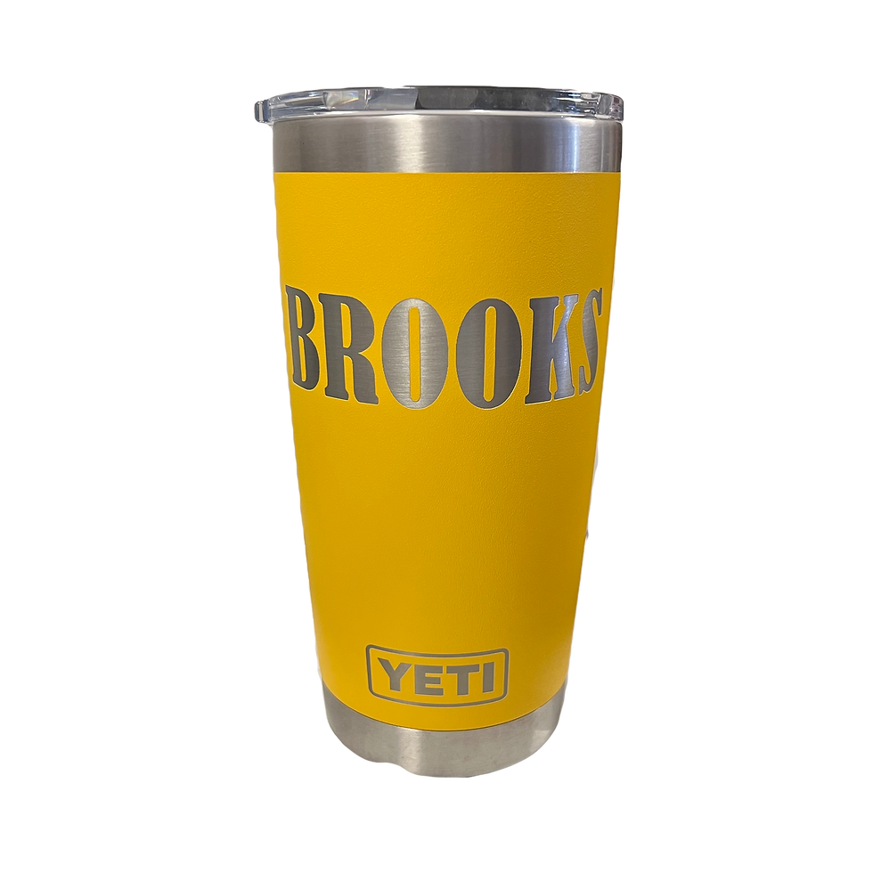 Thumbnail: Custom Name Engraved YETI Rambler Tumbler