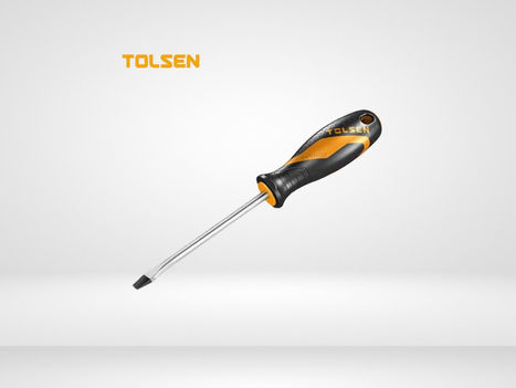 Destornillador plano marca Tolsen