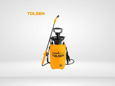 Pulverizador manual de plastico 5 Lts marca Tolsen