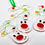 Thumbnail: Rudolf the red nosed reindeer Christmas decoration