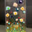 Thumbnail: Wild Flower Meadow Fused Glass Tea Light Holder Front View