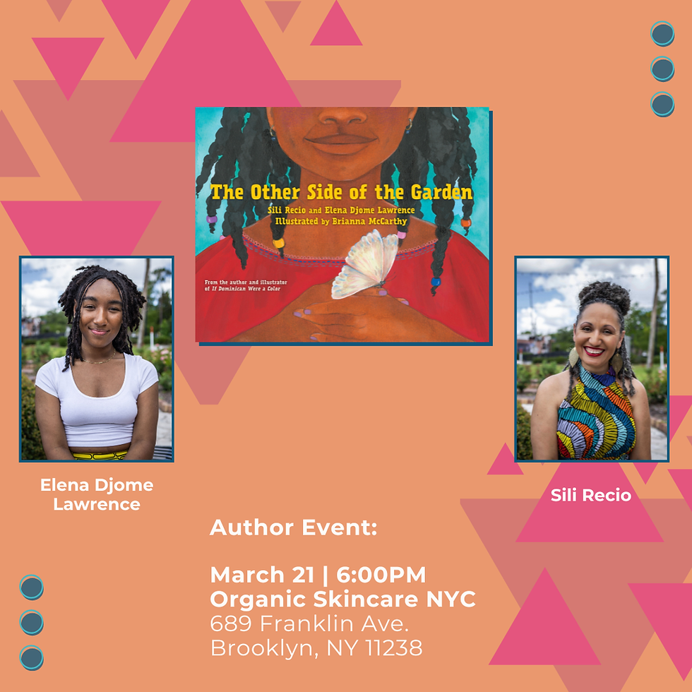 Book Event: "The Other Side of the Garden" with Sili Recio, Elena Djome Lawrence and Brianna McCarthy