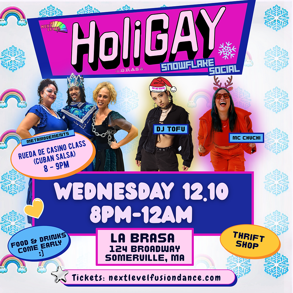 HoliGAY Snowflake Social