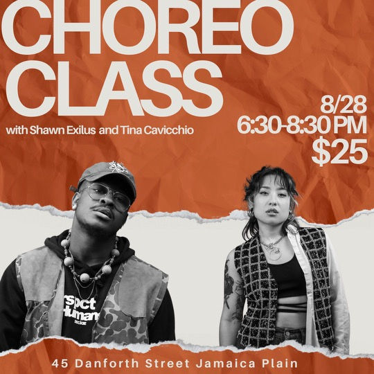 Choreo Class with Tina Cavicchio and Shawn Exilus