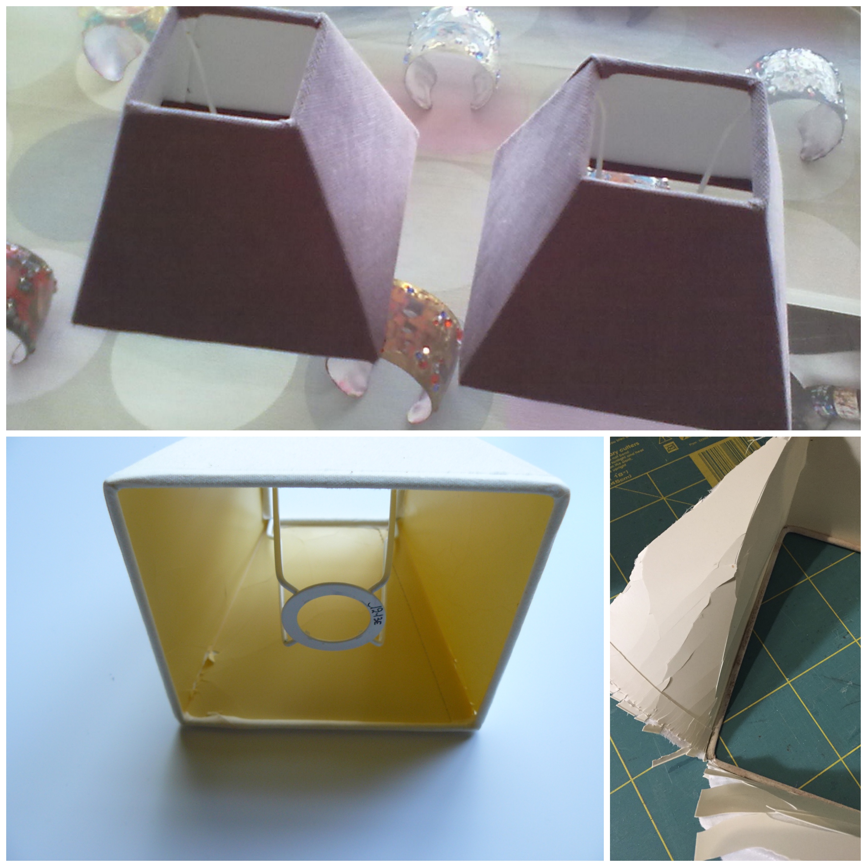 Projet particulier lampes chevet