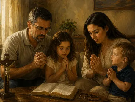 Oração em Família: quando o lar se torna lugar de encontro com Deus