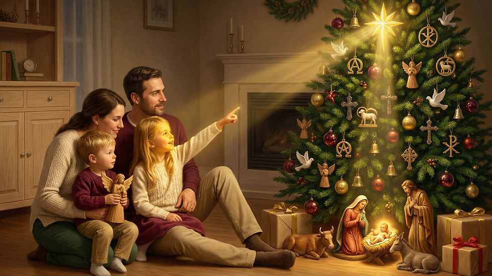 A Verdadeira História da Árvore de Natal: Origens Cristãs, Símbolos e Teologia da Esperança