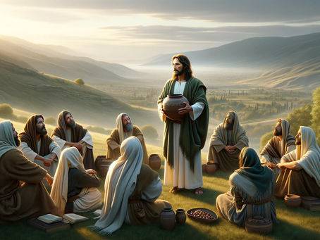 Tesouros no Céu e Olhos Luminosos