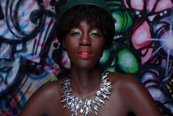 Model: Aleka Ward Jewelry shoot, makeup artist Alexis Pozo