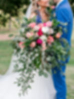 nashville wedding venue flowers outdoors bride groom
