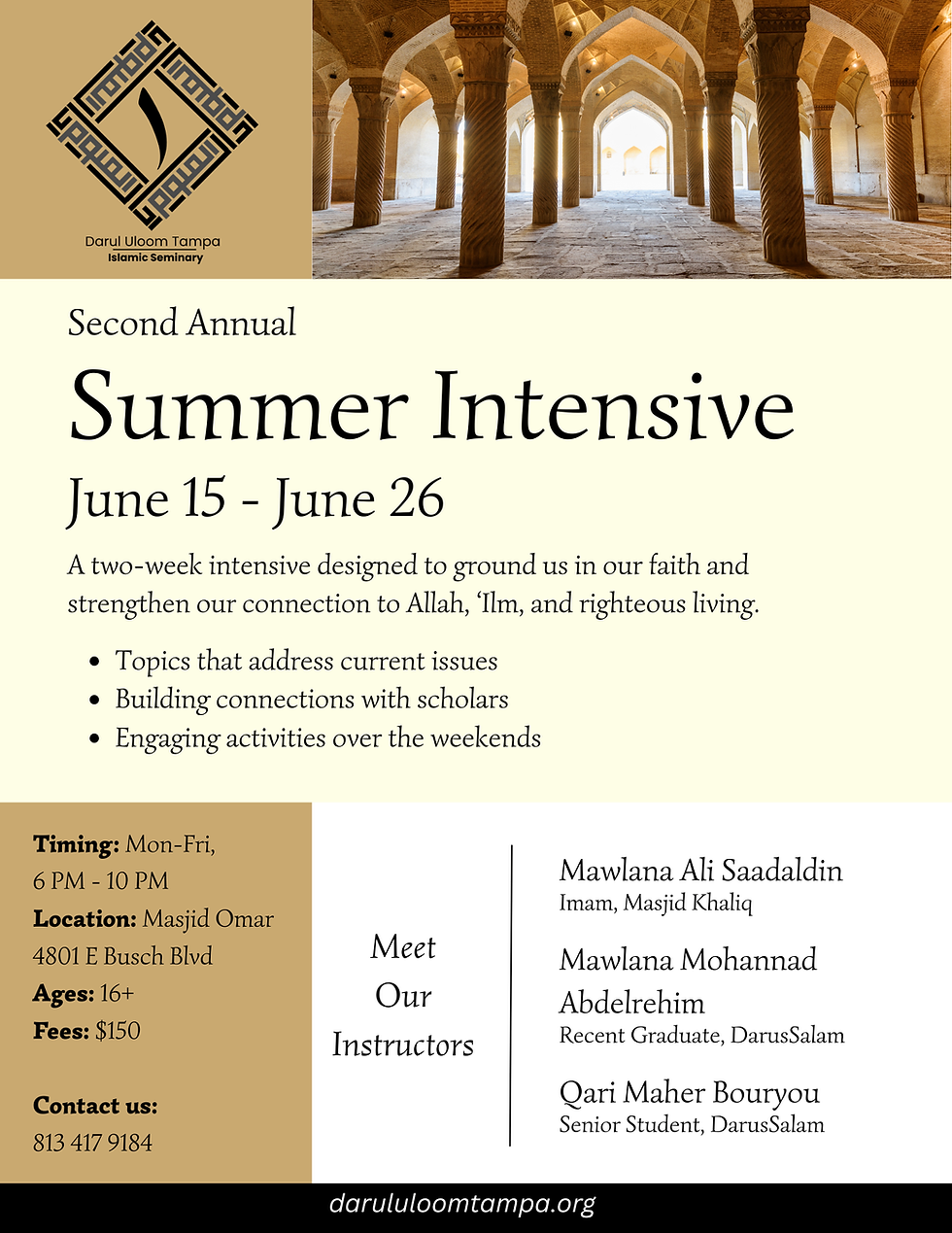 Summer Intensive 2026