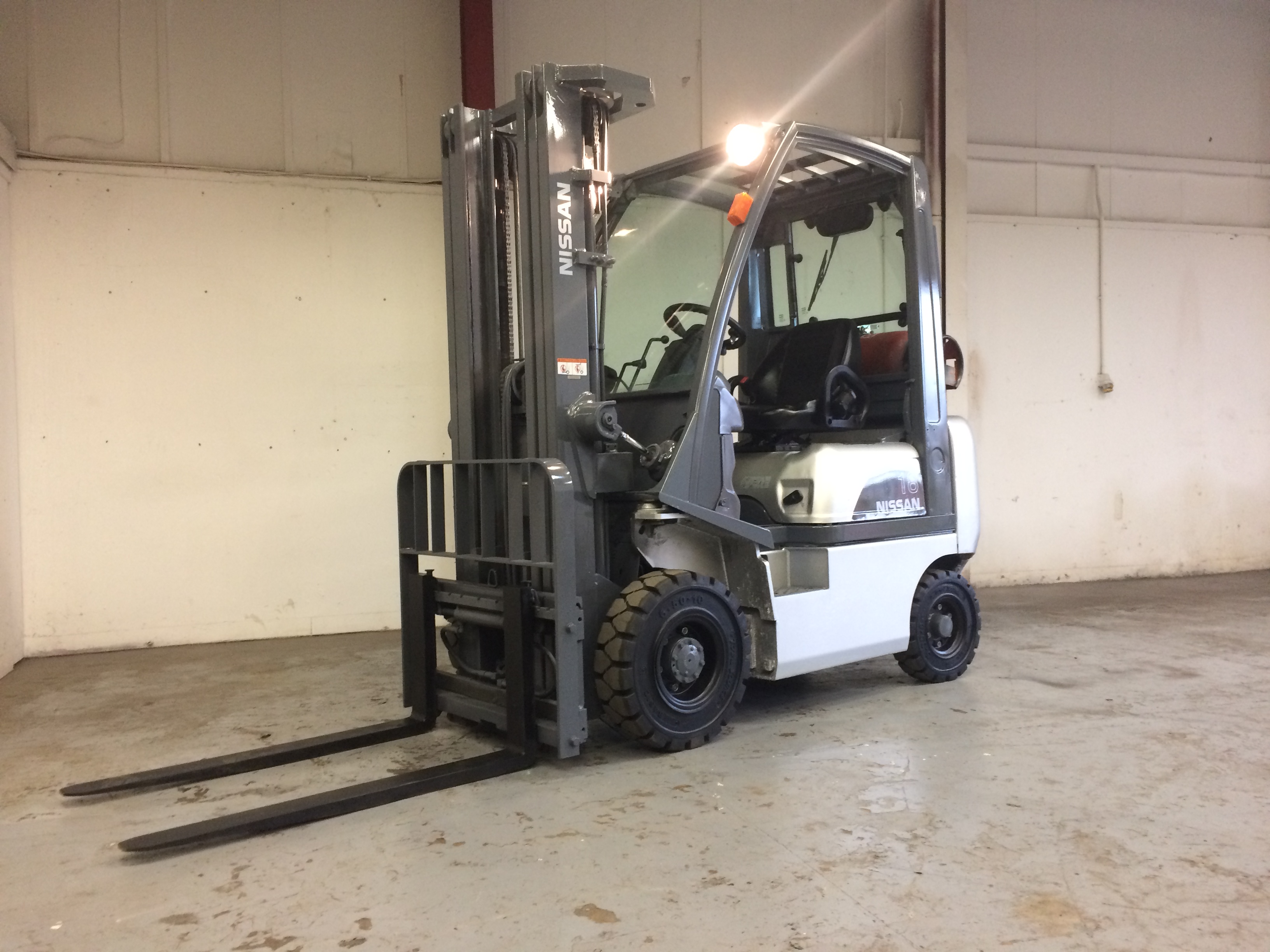 The Fork Truck Company UK Nissan P1D1A18LQ LP Gas Forklift
