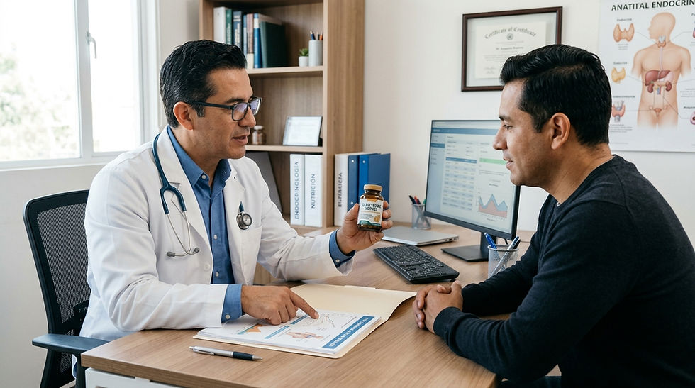 Aumentar la testosterona: suplementos recomendados en Men Solutions, Madrid - España