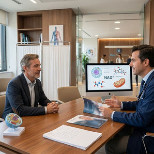 Terapia con NAD+: el secreto médico contra el envejecimiento sexual masculino en Men Solutions, Madrid - España