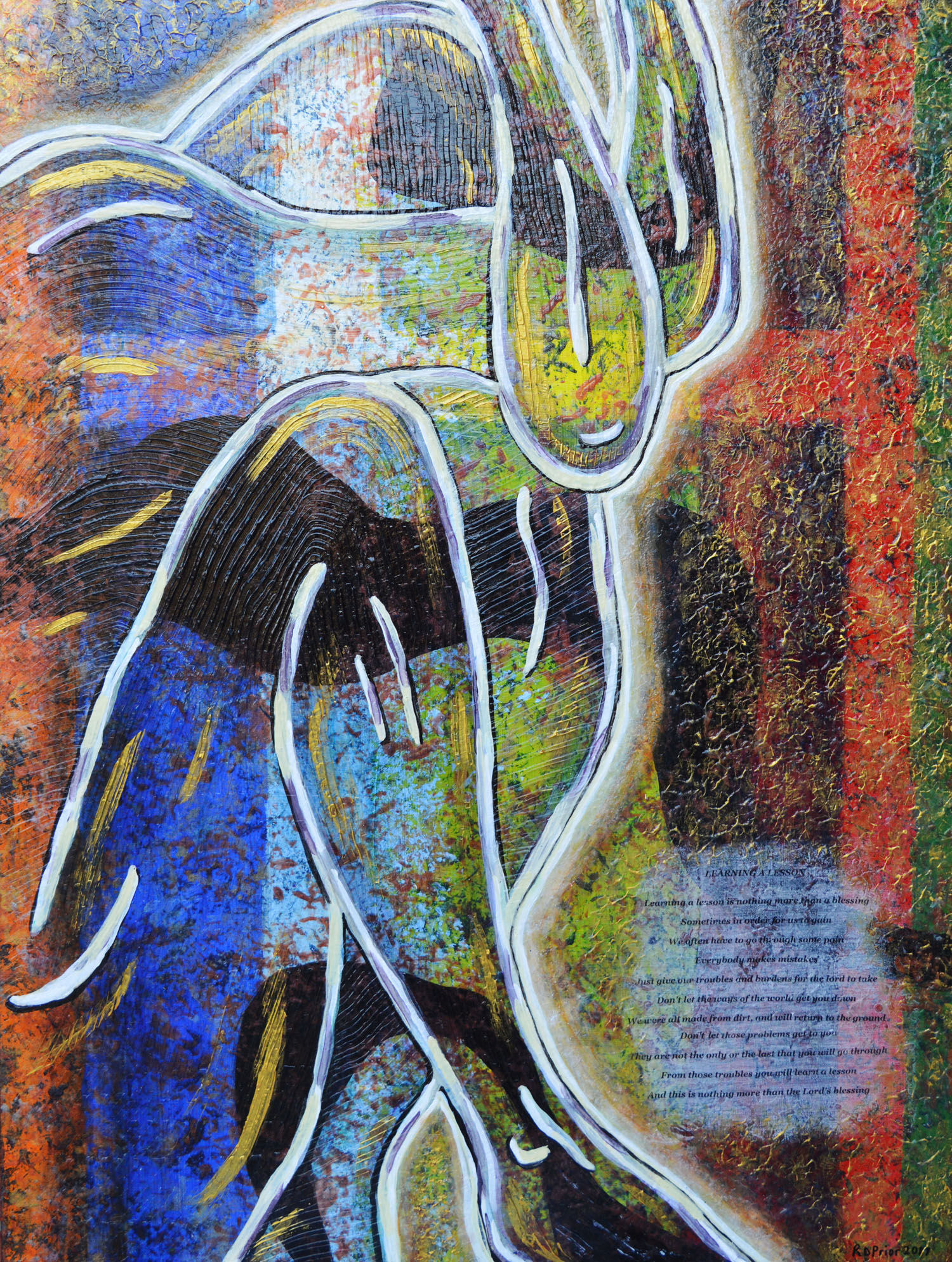 Hidden Spiritual Abstractions "She"