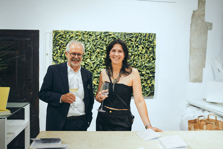 Prof Dr Bernhard Rauch und Jordana Rae Gassner, artists