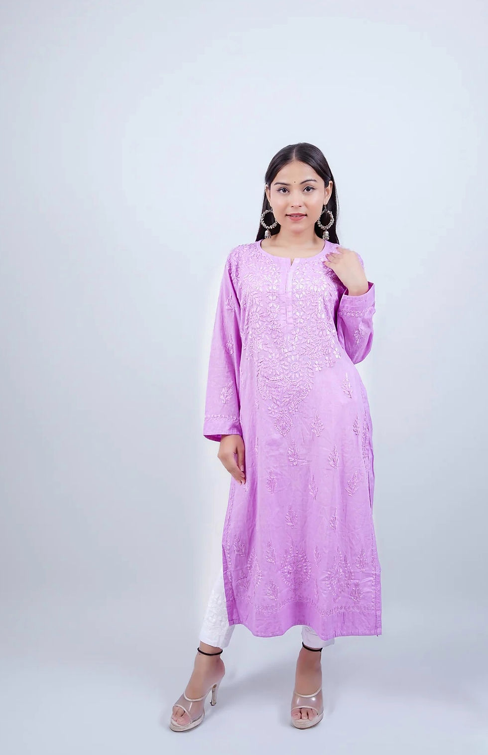 Thumbnail: Dobby cotton kurti.