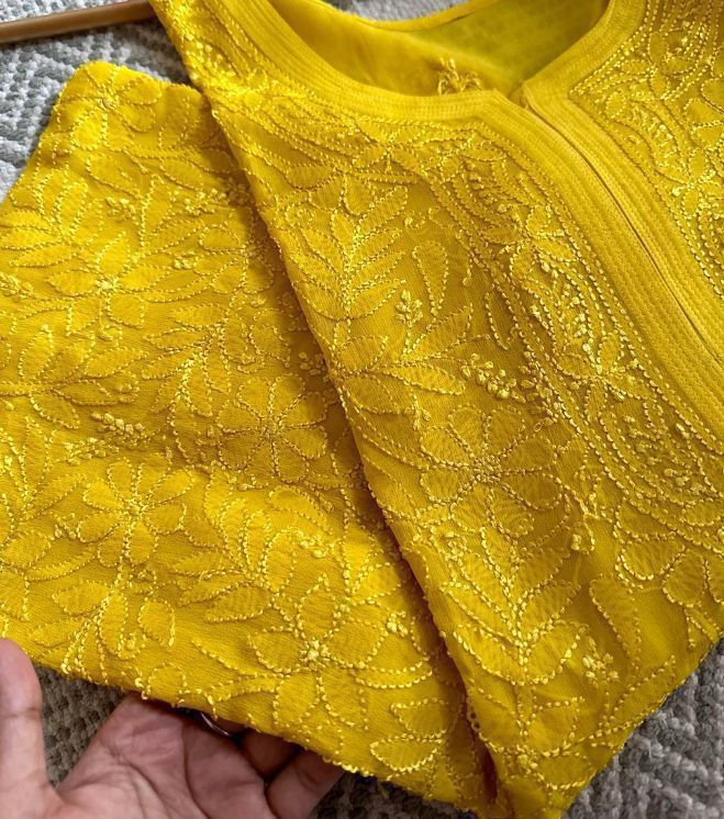 Thumbnail: Premium viscose sets Kurti with inner, palazzo and dupatta set 